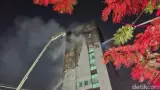 Penanganan Kebakaran Gedung Bapenda DKI Jakarta di Gambir