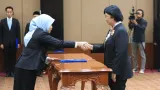 Gubernur BI Destry Damayanti Lantik Mal Isnaini Jadi Kepala DKMP
