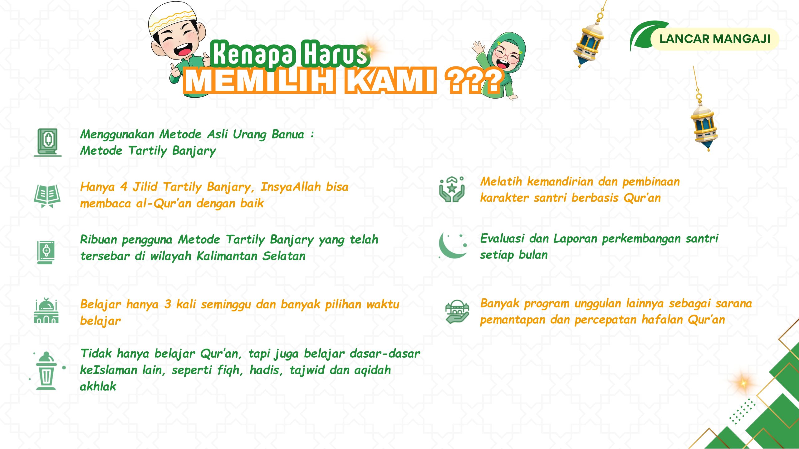 KENAPA MEMILIH KAMI